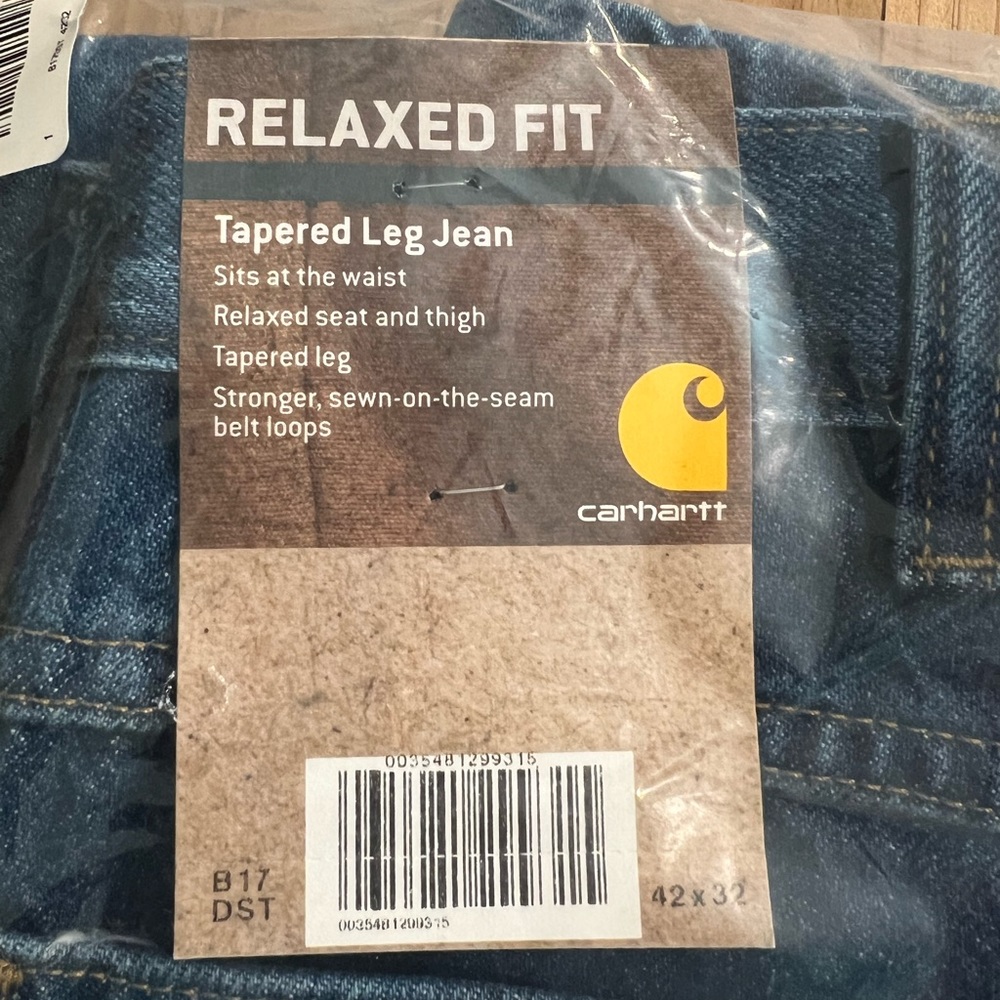 COPY - New Relaxed Fit Jean Pants: Men's, Tapered Jeans, 42x32